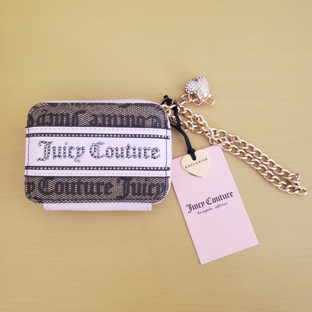 Juicy Couture Zipper Wallet Wristlet